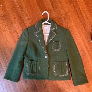 BANANA REPUBLIC Olive Green Blazer